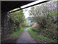 Site of former Cwmffrwdoer Halt on NCN Route 46