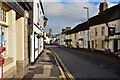 Moretonhampstead: View from the Post Office towards the Town Centre