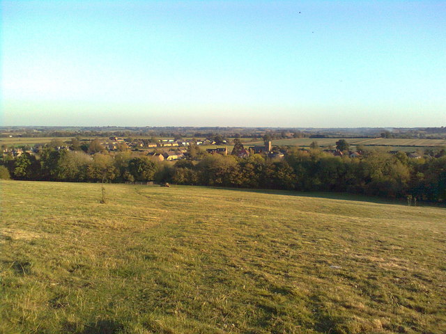 Milcombe and beyond, from Fern Hill