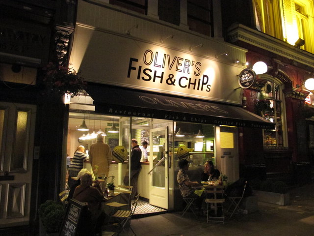 Oliver's Fish & Chips, Haverstock Hill, NW3