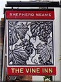 Sign for the Vine Inn