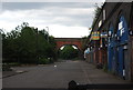 Railway bridge at the end of Lawden Rd