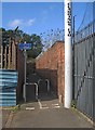 Footpath & cycleway from Bradley Road to High Street, Wollaston, Stourbridge