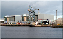 NZ4921 : Industrial buildings on north side of River Tees by Trevor Littlewood