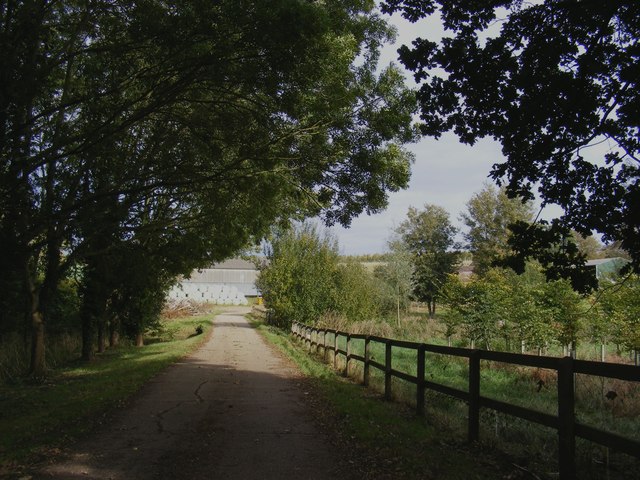 The Entrance to Huntingfield Hall Farm