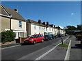 Houses at the eastern end of Middlecroft Lane