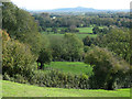 Fields below Mudgley