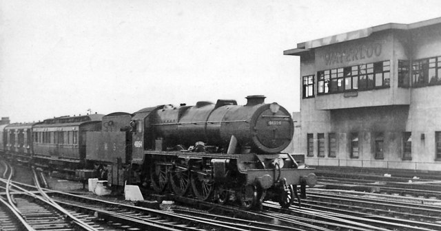 LMS Rebuilt 'Scot' 4-6-0 brings Atlantic... © Ben Brooksbank ...