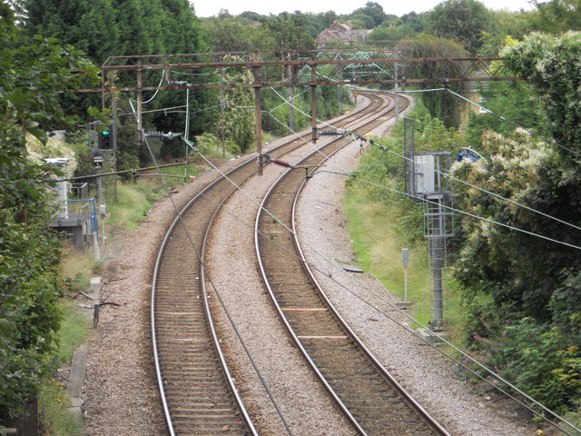 Liverpool Street to Chingford Branch at Shernhall Street Walthamstow