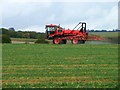 Crop spraying, Stoke Farthing