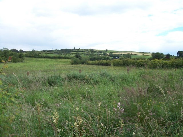 Undulating landscape west of the R164 at Ughtyneill