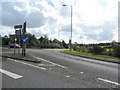 Access road to A9 from A85, west of Perth