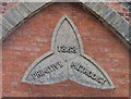 Date stone on former Methodist Chapel