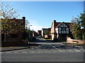 The entrance to Bowbrook Grange, Gains Park, Shrewsbury