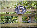 TM3274 : Low Farm, Huntingfield sign by Geographer