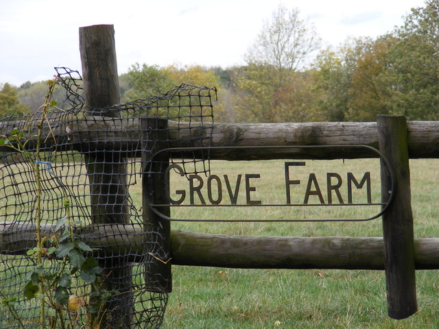 Grove Farm sign