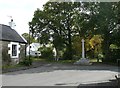 The war memorial, Straiton