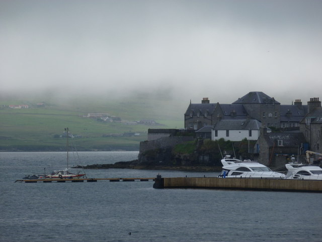 Lerwick: across the harbour from the Bressay ferry