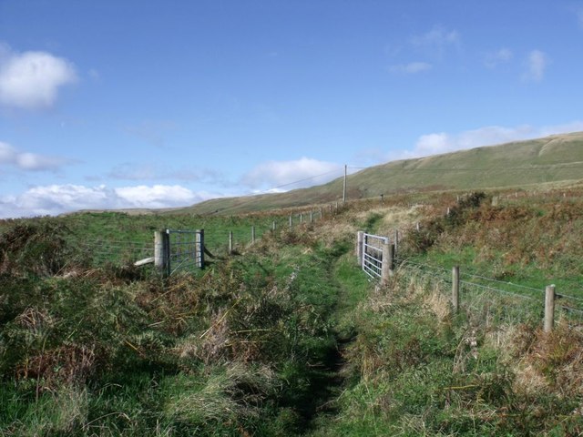 Loup of Fintry path © Robert Murray cc-by-sa/2.0 :: Geograph Britain ...