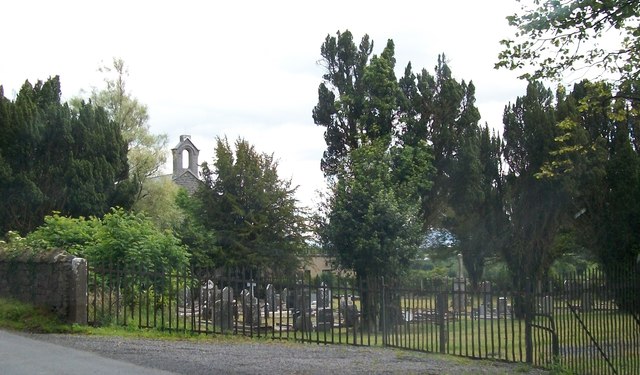 The Graveyard of the former St Kieran's Church of Ireland  at Loughcrew