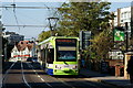 Tram in Addiscombe Road, Croydon