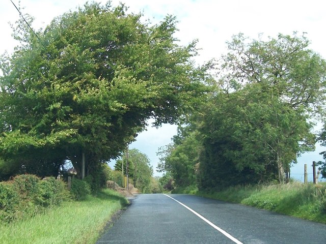 The R154 north-west of Patrickstown