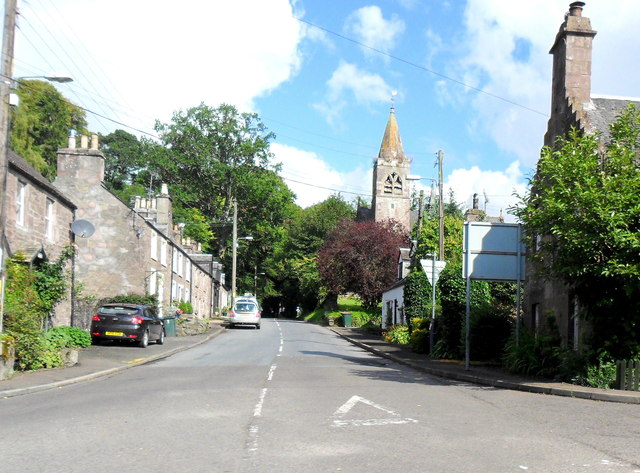 A822 at Gilmerton, Perthshire