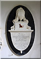 SY6399 : Monument to Elizabeth Curtis - St Nicholas' church, Sydling St Nicholas by Mike Searle