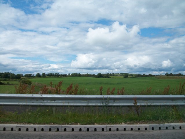 Farmland west of the N52