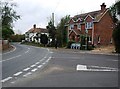 The B3347 through Winkton