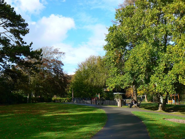 View north in the Borough Gardens,... © Brian Robert Marshall cc-by-sa ...