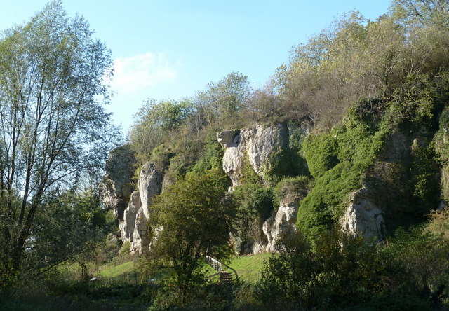 Scenery at Creswell Crags