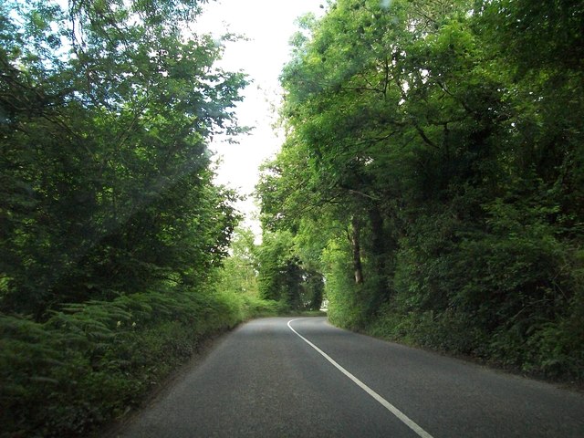 Bend in the R164 at Cairnhill