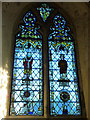 Stained glass window in the church of St. Nicholas, Harbledown