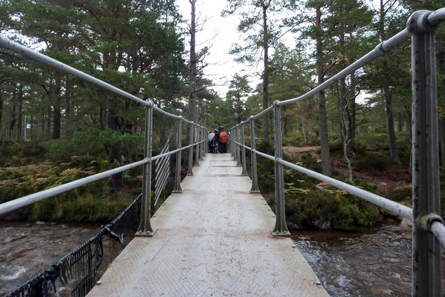 Cairngorm Club Footbridge Rothiemurchus Phil Champion Cc By Sa Geograph Britain And