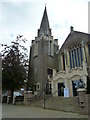 High Street South- the Methodist Church in early September