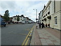 Looking north-west up High Street South