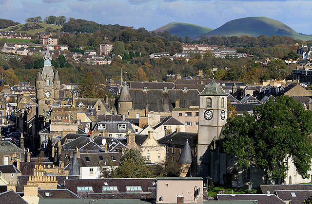 Hawick Town Centre © Walter Baxter Cc By Sa20 Geograph Britain And