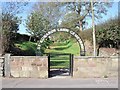 Entrance to St. Edwards Lawn Cemetery