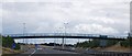 SP1794 : Footbridge, M6 (Toll) by N Chadwick