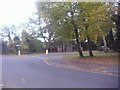 Roundabout on Guildford Road, Ottershaw