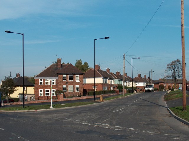 Beck Road/Hartley Brook Road junction,... © Neil Theasby :: Geograph ...