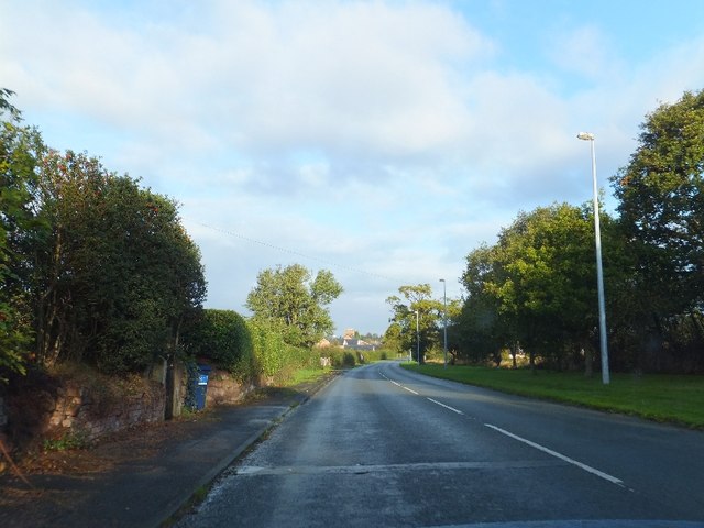Tarporley Road in Tarvin