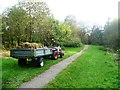 Footpath at Risley Moss Nature Reserve