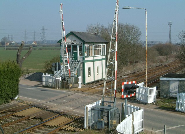 Staythorpe Crossing Signal Box