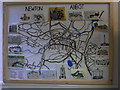 Newton Abbot in embroidery