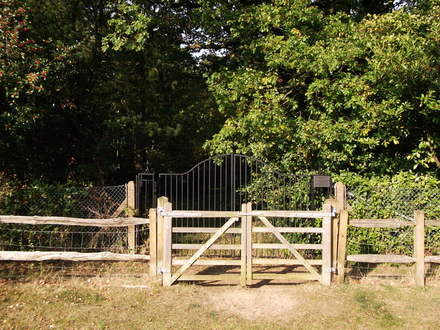 Gates to Warlingham Park Hospital Cemetery