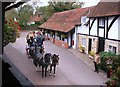 SU5794 : Coach & Horses at The George by Des Blenkinsopp