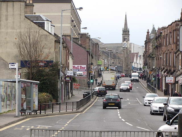 Main Street, Wishaw © Richard Webb :: Geograph Britain and Ireland