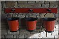 NZ2154 : Fire buckets, Beamish by Paul Harrop